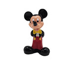 Disney Vintage Pvc Lot Of 4  Mickey  Minnie  Donald  Pluto Excellent Condition