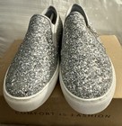 Idifu Women s Glitter Sneakers Sparkly Sequin Slip On Tennis Shoes Ladies Sz  6