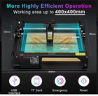 Jjovce Laser Engraver 12w Precise Laser Engraving Cutting Machine