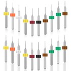 20 Pcs Micro Drill Bit Set  0 1-1 Mm Tungsten Steel Micro Twist Drill Pcb 