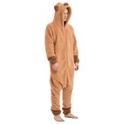 Iii Hhons Adult Animal Bodysuit Pajamas Costume - Unisex Halloween Cosplay Loung