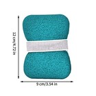 2pcs Soap Pocket Exfoliating Soap Saver Pouch Body Scrubber Rough Sponge