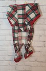New Wondershop Dog Christmas Plaid Pajamas Med