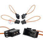 2 Pairs Most Fiber Optic Loop Bypass Male   Female Kit Adapter For Mercedes Bmw