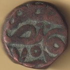 Mughal India Mohammed Akbar One Dam Rare Copper Coin