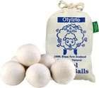 6 Wool Dryer Balls Xl Organic Wool Natural Laundry Fabric Softener Antistatic