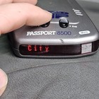 Escort Passport 8500 X50 Radar Detector W  Power Cable   Suction Mount Works