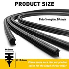 8 X Pcs Universal 26  Car Bus Silicone Frameless Windshield Wiper Blade Refills