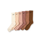 Nike Everyday Plus Cushion Crew Training Socks 6-pack Multi Color Men Size 8-12
