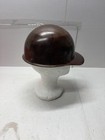 Vintage 1969 Msa Skullgard Fiberglass Brown  Hard Hat Usa Great Con  Class A