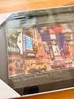 Vintage New York Times Square Broadway 3d Paper Sculpture Framed Artwork Nyc