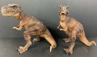 Two Papo T-rex Dinosaur Green Tyrannosaurus Rex 16 5cm Jurassic Moving Jaw 2005