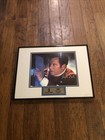 William Shatner Framed  Signed Photo From Star Trek  Generations Qvc score Board