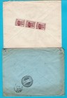 Colombia 2 Airmail Covers 1933-46 Bogota To England