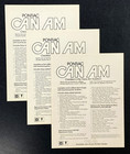 1977 Pontiac Can Am --- Sales Sheets   Showroom Handout Pieces --- Free Shipping