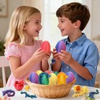 4pcs 3d Printed Dragon Eggs With Inside  Class Small  Without Keychain 