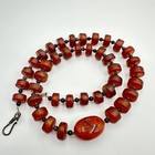 Antique Roman Agate Tyre Shapes Necklace Rare With Beautiful
