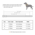 Soft Leather Personalized Dog Collar Rivet Studded Pet Name Id Tag Engraved S-l