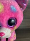 Ty Beanie Boos Cancun Fox Dog Pink 9 Inch Plush Stuffed Animal Toy Gift