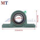 Self Aligning Pillow Block Bearing Ucp206-20 1-1 4 Bore 2 Pcs 2 Bolt Solid Base