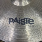 Paiste 802 Cymbal 20    Ride Dimples Made In Germany