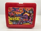 Vtg 1985 Thermos Mask M a s k  Cartoon Red Plastic Lunchbox   Bottle