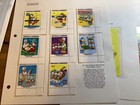 Icollectzone Antigua 808-818 Ss And Sheet Too   Xf  Nh Disney Set Complete Set