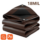 Super Heavy Duty Poly Tarp 16mil 18mil 20mil Waterproof Canopy Cover Tarpaulin