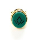 Undercover 24aw Twin Peaks Tp Signet Ring 21 Gold