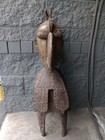 Ethnographic African Nimba  joy Of Living  Shoulder Mask Headdress Guinea 3ft 