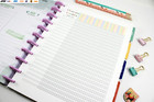 Classroom Checklist Refills For 11-disc Letter Size Planners  Big Size Teacher P