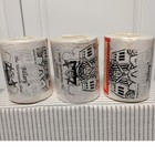 New 3pk Vintage 1993 Billary Clinton Political Paper Marionette Toilet Paper 90s