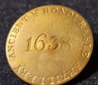 War Of 1812   Pre Civil War Massachusetts A   H Artillery Button Albert  Ms-45-a