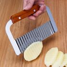 Crinkle Wavy Cutter Vegetable Potato Chip French Fry Stainless Steel Slicer Tool