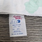 Vintage Cuddle Time Baby Blanket Sleeping Teddy Bear Cloud Pastel 28  40