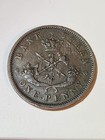 1857 Bank Of Upper Canada One Penny Bank Token  Circulated
