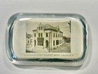 Freeport Ny Bank Glass Paperweight Advertising Long Island History