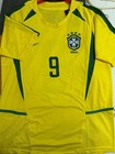 Ronaldo Signed Football Shirt Jersey Autograph Brazil Real Madrid World Cup