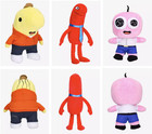 Authentic Adult Swim Smiling Friends Plush Allan  Pim  Charlie Jazwares Full Set