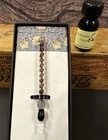Handmade Murano Glass Dip Pen   Ink Set -authentic New W gift Box Made In Italy