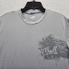 O neill Men s Size Large Gray Short Sleeve T-shirt Uv Protection Graphic