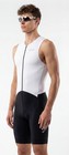 Wixen Men   s Classic Triathlon Suit  Padded Racesuit X-large  Black white