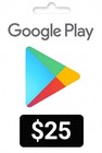  25 Google Play Gift Card   Apps  Games And More  Instant Delivery Usa Account