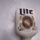 Vintage Ceramic Miller Lite Tap Handle Fine Pilsner Beer  Tap Handle 5 3 4   