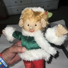 Handmade Elf Pixie Santa s Helper Doll Great Details 12    Tall