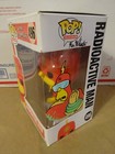 Ken Wheaton Signed   Sketched The Simpsons Radioactive Man Funko Pop Jsa Coa
