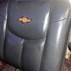 Right Rear Seat Back Rest Cushion 2nd Row 2002 Avalanche Graphite Leather