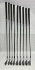 Spalding Top-flite  2 - Pw Iron Set Dy-nertial Vintage 9 Clubs Total Steel Rare