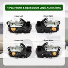 2007-09 Tahoe Avalanche Silverado 1500 4pc Front   Rear Door Lock Actuator Latch