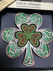 Nib Celtic Threads Irish Shamrock Wall Plaque   6 75 In X 6 In